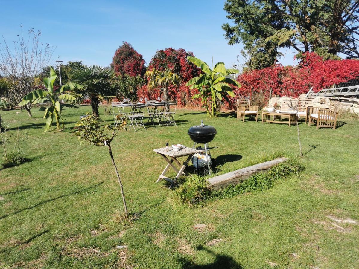 Jolie Villa Avec Piscine Dans Le St Emilionnais Sainte-Terre 外观 照片