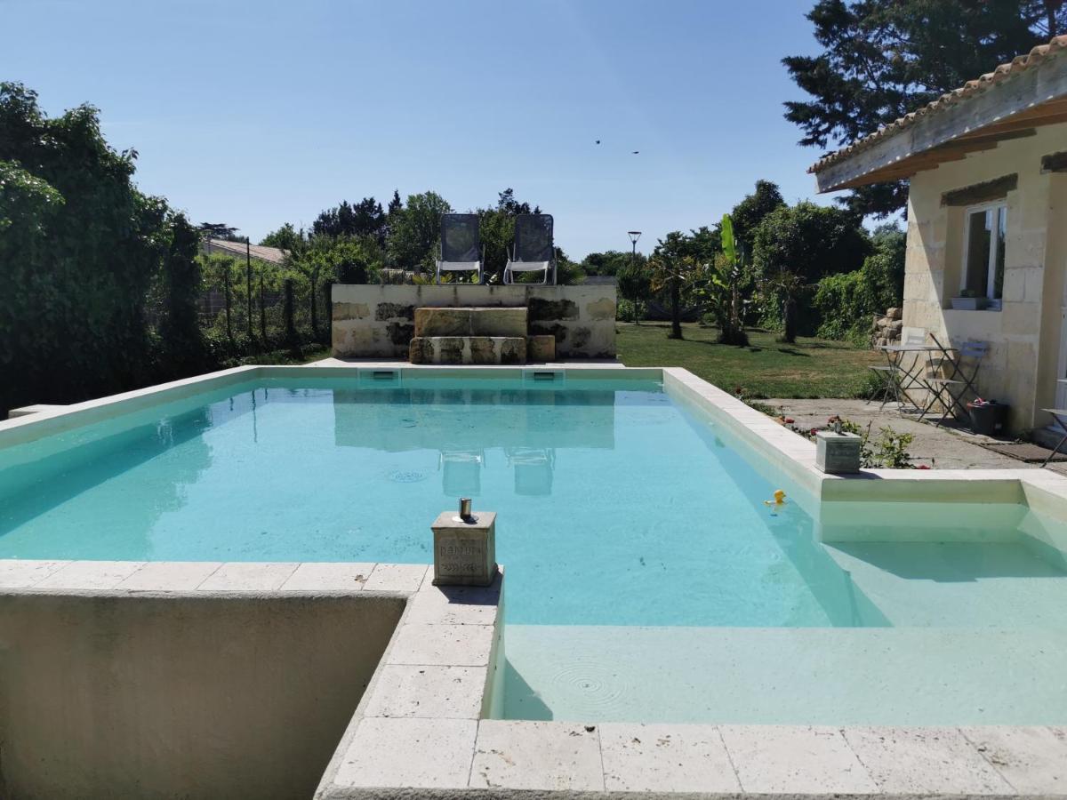 Jolie Villa Avec Piscine Dans Le St Emilionnais Sainte-Terre 外观 照片