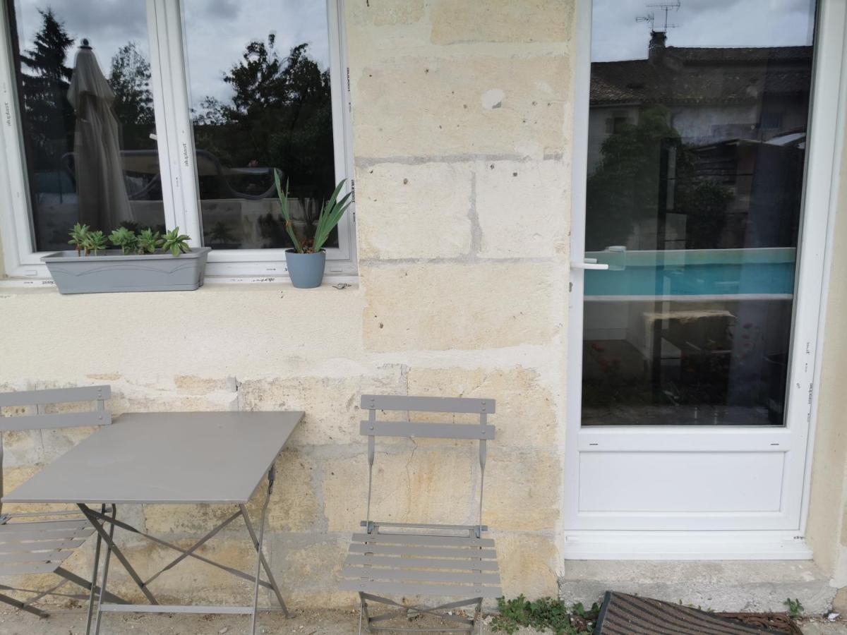 Jolie Villa Avec Piscine Dans Le St Emilionnais Sainte-Terre 外观 照片
